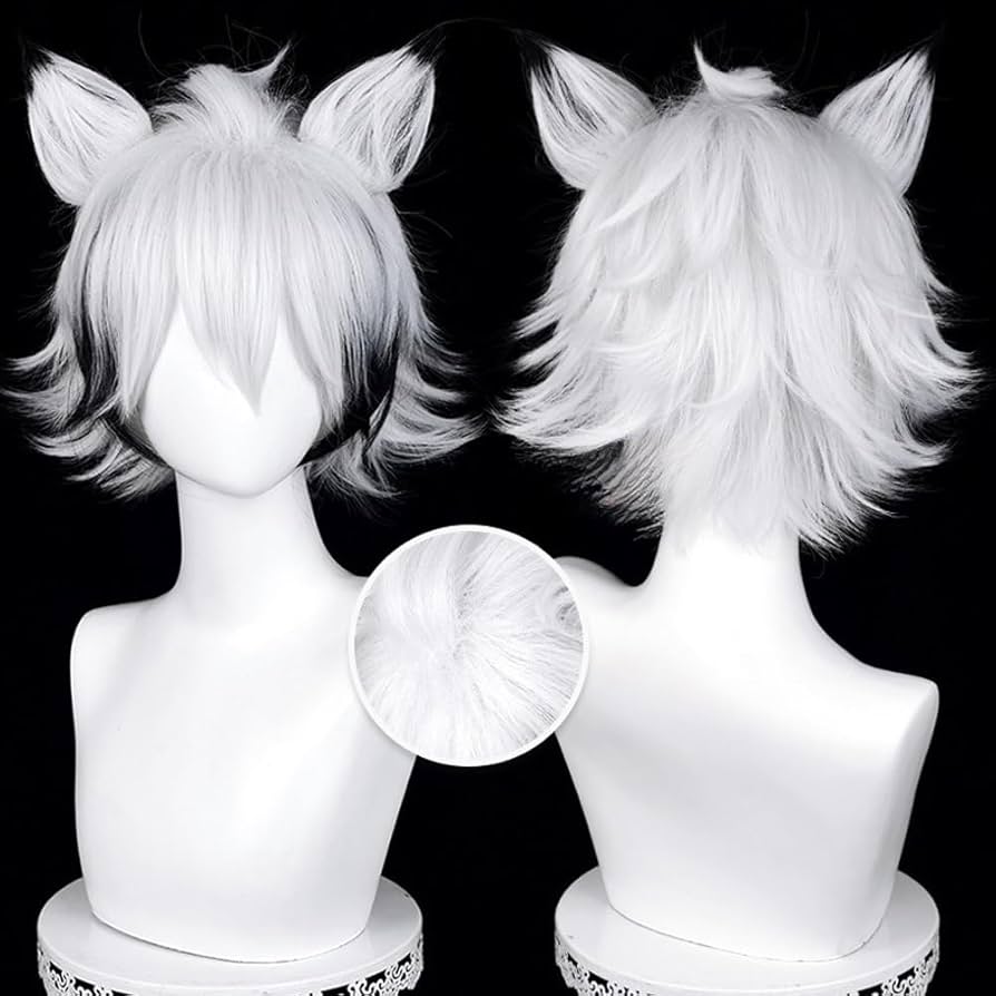 Amazon.co.jp: フォン・ライカン コスプレウィッグ ホワイト